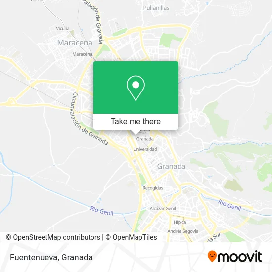 Fuentenueva map