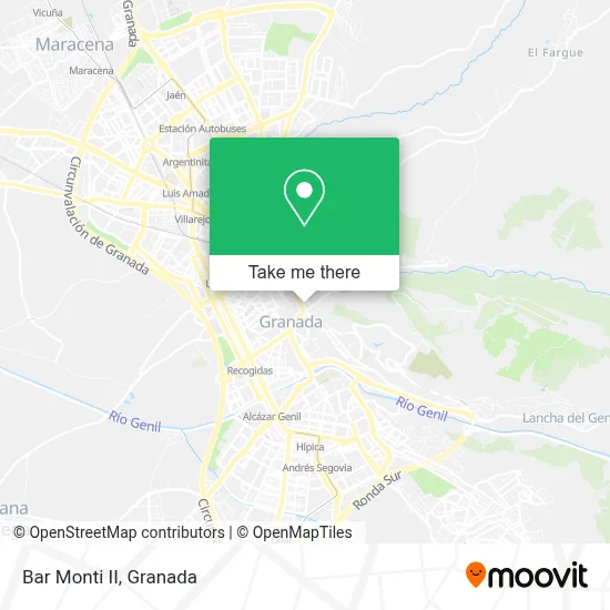 Bar Monti II map