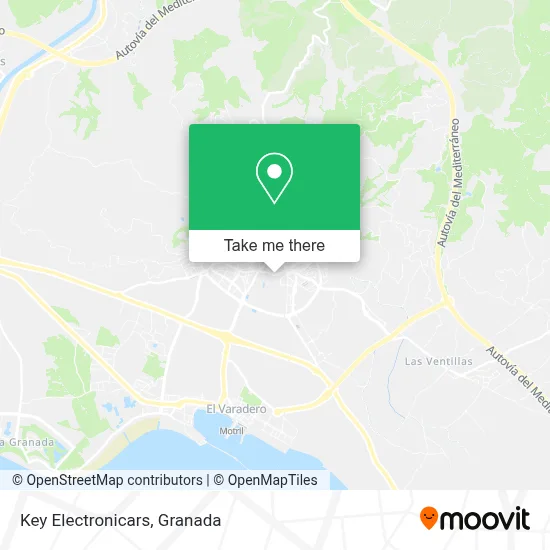 Key Electronicars map
