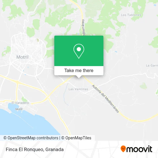 Finca El Ronqueo map