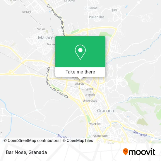Bar Nose map