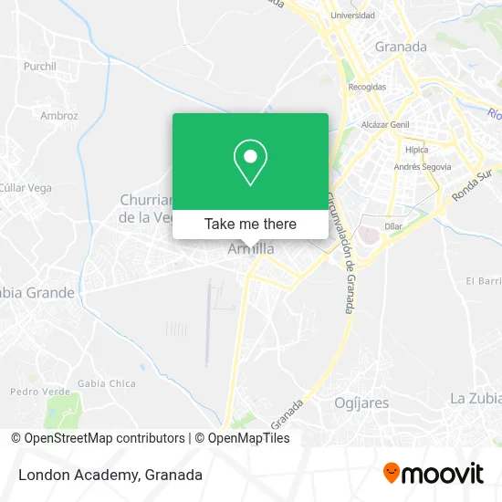 London Academy map