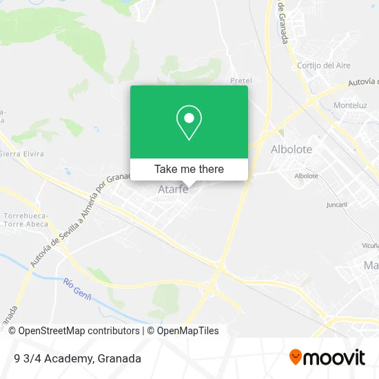 9 3/4 Academy map