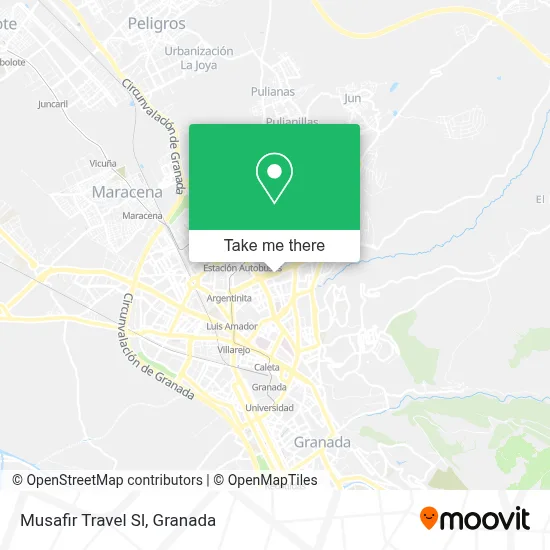 Musafir Travel Sl map