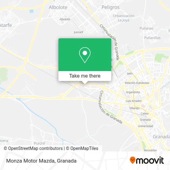 Monza Motor Mazda map