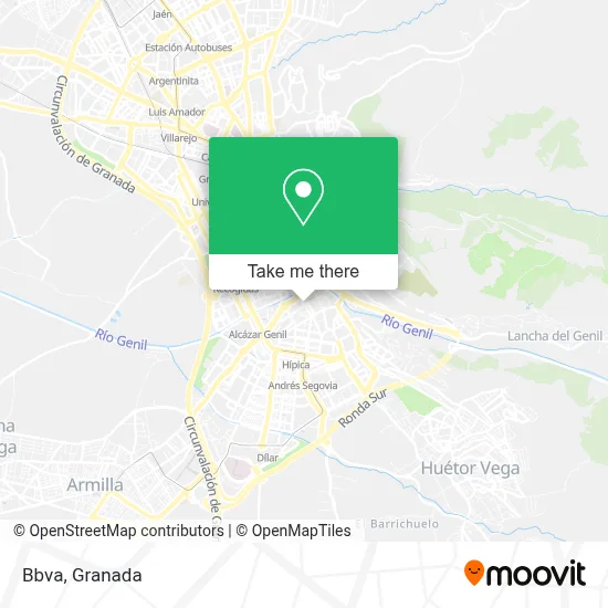 Bbva map