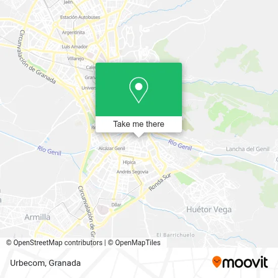 Urbecom map