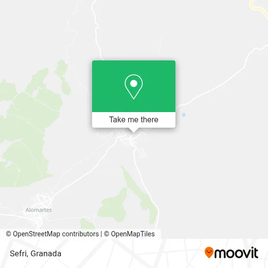 Sefri map