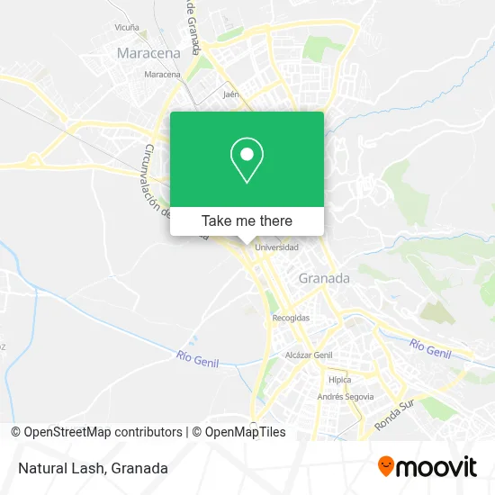Natural Lash map