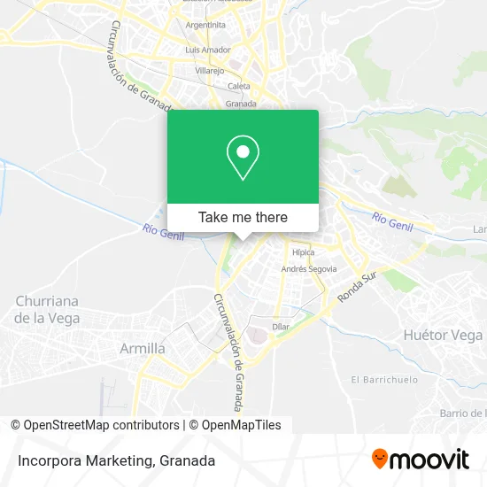 Incorpora Marketing map