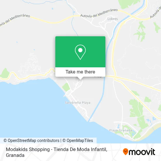 Modakids Shopping - Tienda De Moda Infantil map