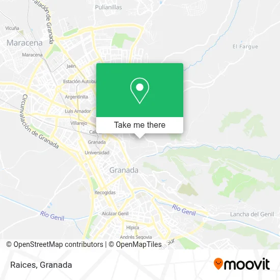 Raices map