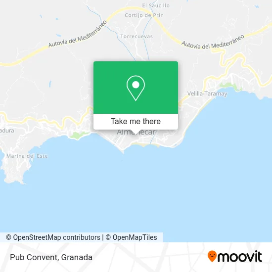 Pub Convent map