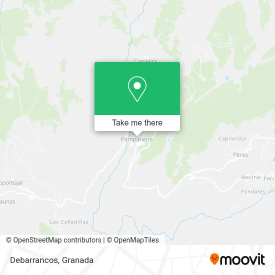 Debarrancos map