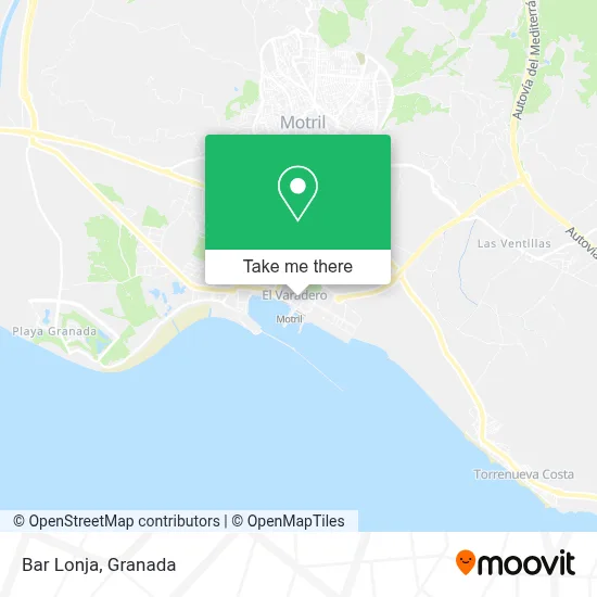 Bar Lonja map