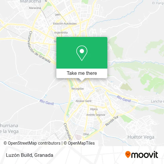 Luzón Build map