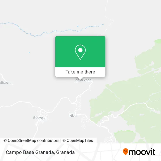 Campo Base Granada map