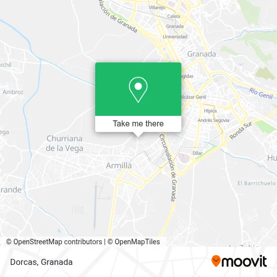 Dorcas map