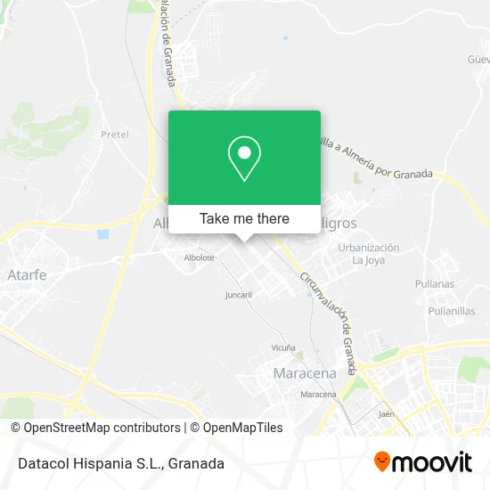 Datacol Hispania S.L. map