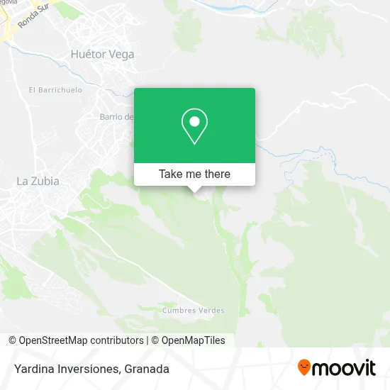 Yardina Inversiones map