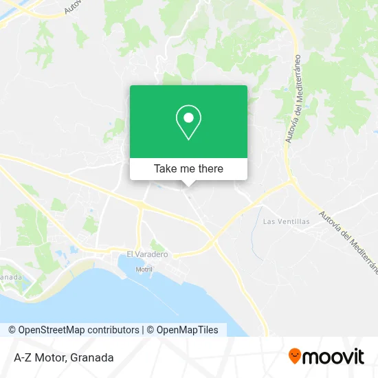 A-Z Motor map