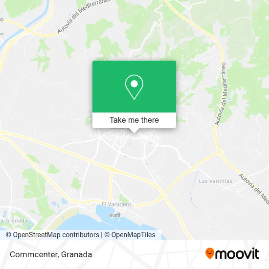 Commcenter map