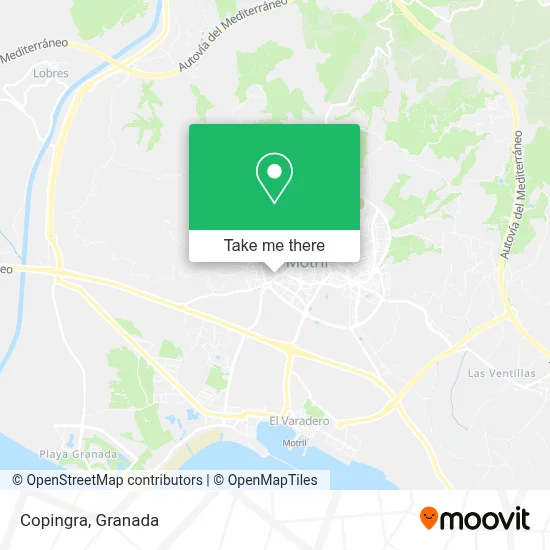 Copingra map