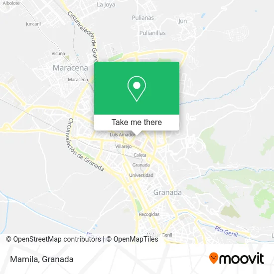 Mamila map