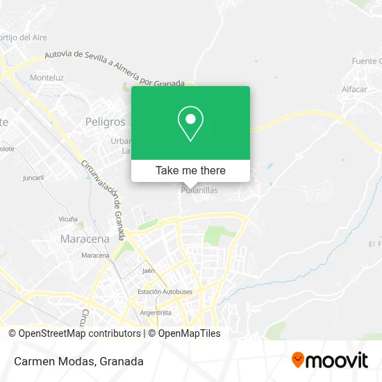 Carmen Modas map