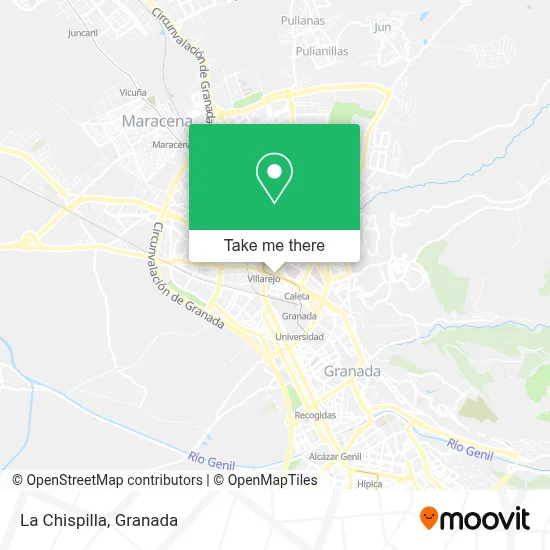 La Chispilla map