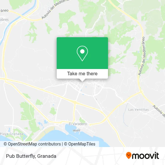 Pub Butterfly map