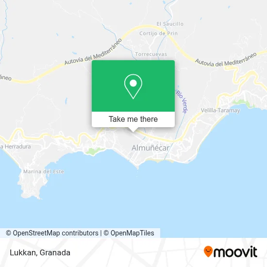 Lukkan map