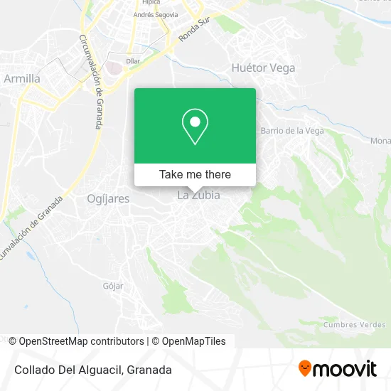 Collado Del Alguacil map