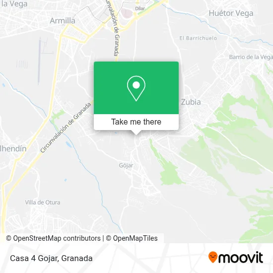 Casa 4 Gojar map