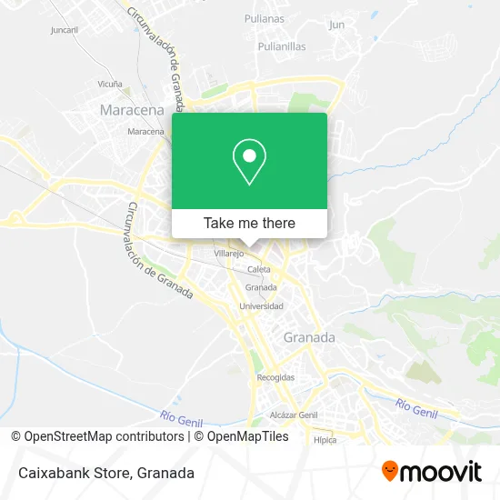 Caixabank Store map