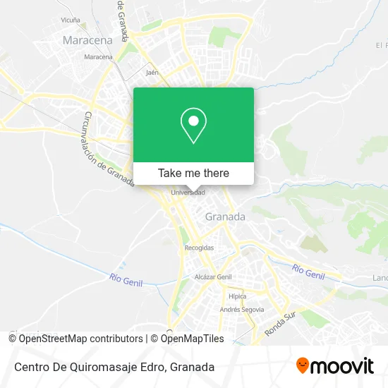 Centro De Quiromasaje Edro map