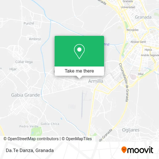 Da.Te Danza map