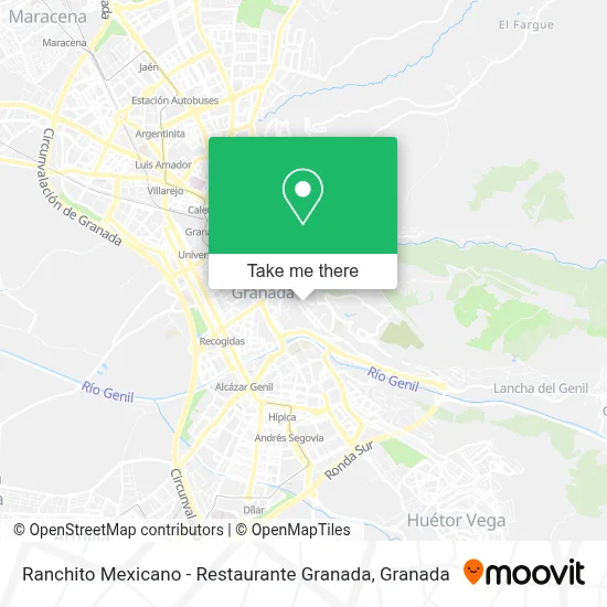 Ranchito Mexicano - Restaurante Granada map