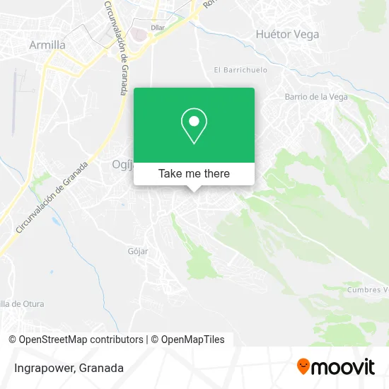 Ingrapower map