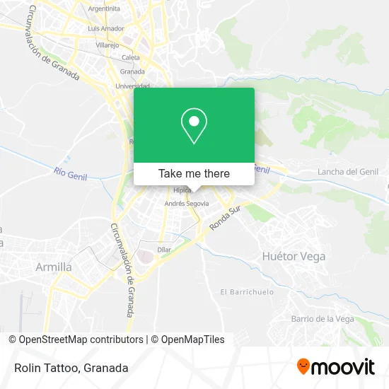 Rolin Tattoo map
