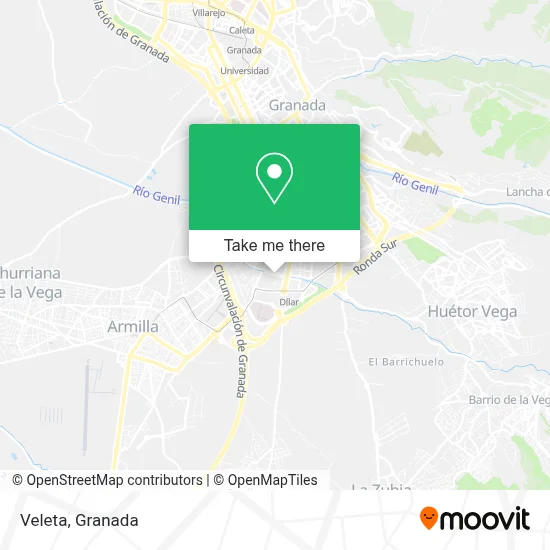 Veleta map