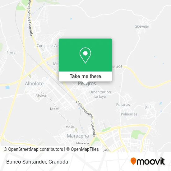 Banco Santander map