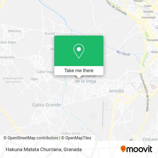 Hakuna Matata Churriana map