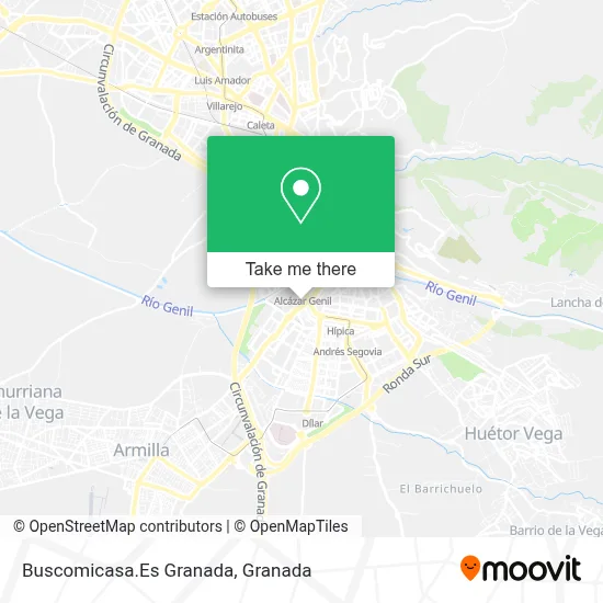 Buscomicasa.Es Granada map