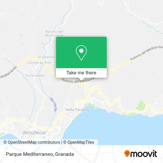 Parque Mediterraneo map