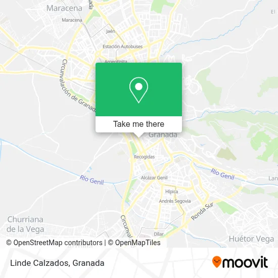 Linde Calzados map