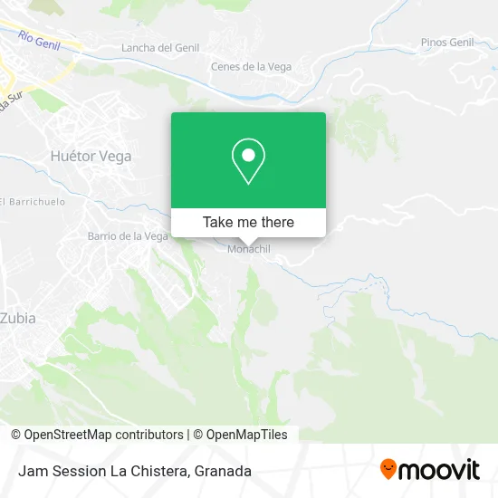 Jam Session La Chistera map