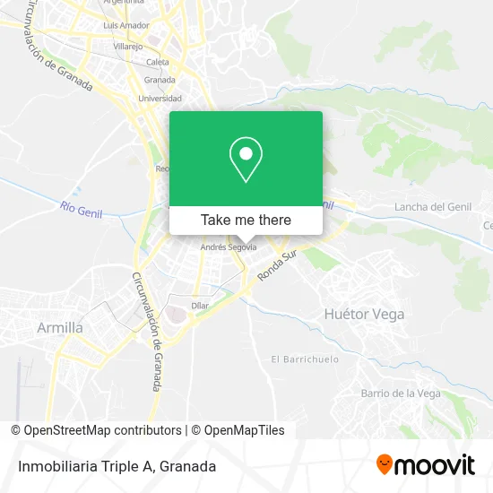Inmobiliaria Triple A map