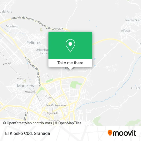 El Kiosko Cbd map