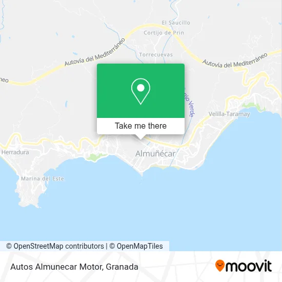Autos Almunecar Motor map